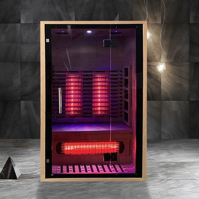 Καλοριφέρ πλήρους φάσματος άνθρακα Panel Hear Near Far Infrared Sauna για 2 άτομα