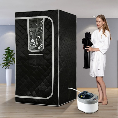 4L Μεγάλη κατσαρόλα ατμού για ένα άτομο Spa Full Body Portable Sauna Tent