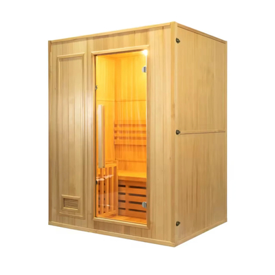 15~90.C Hemlock / Red Cedar Steam Sauna Room με 0-99 MIN Timer και 220V τάση