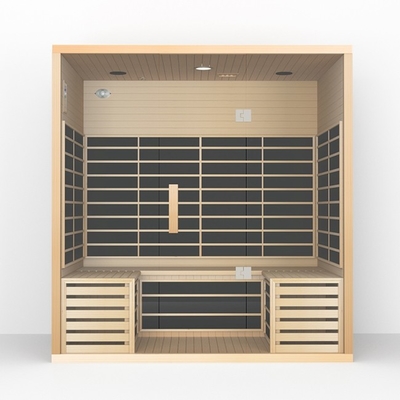 Custom Home Spa ξηρά μακριά υπέρυθρη σάουνα για το αδυνάτισμα 4 σάουνα προσώπων