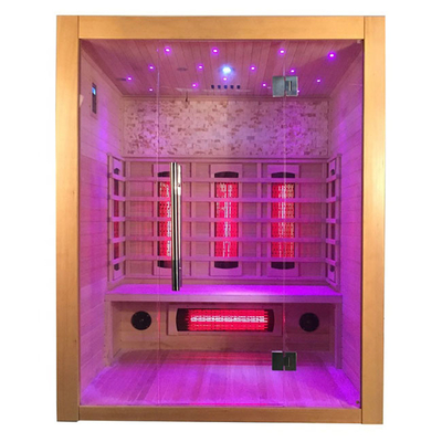 ODM Hemlock ακτινοβόλος σάουνα 2 υγείας Home Canadian Spa σαουνών πρόσωπο
