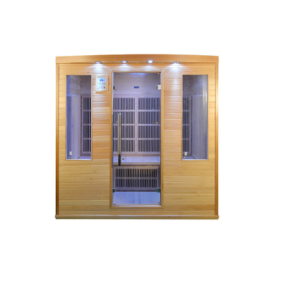 Συνήθεια σύγχρονο 2700W 4 μακρινή υπέρυθρη σάουνα προσώπων εσωτερική