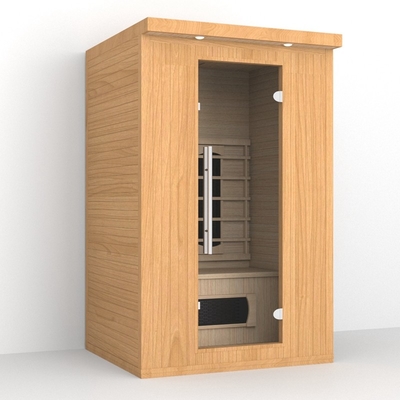 Ξύλινο Hemlock 2 χαμηλό Emf 1750W δωματίων σαουνών προσώπων μακρινό υπέρυθρο