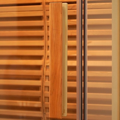 Canada Red Cedar Wooden Εσωτερική παραδοσιακή σάουνα ατμού για 2 άτομα για το σπίτι