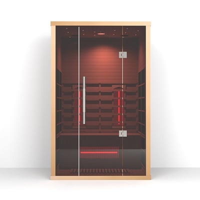 Καλοριφέρ πλήρους φάσματος άνθρακα Panel Hear Near Far Infrared Sauna για 2 άτομα