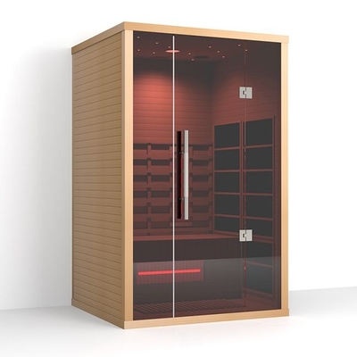 Καλοριφέρ πλήρους φάσματος άνθρακα Panel Hear Near Far Infrared Sauna για 2 άτομα