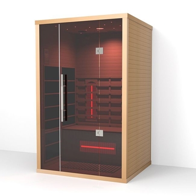 Καλοριφέρ πλήρους φάσματος άνθρακα Panel Hear Near Far Infrared Sauna για 2 άτομα