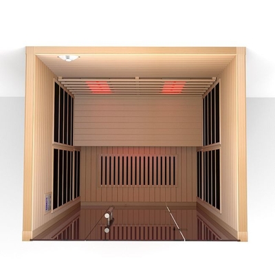 Καλοριφέρ πλήρους φάσματος άνθρακα Panel Hear Near Far Infrared Sauna για 2 άτομα