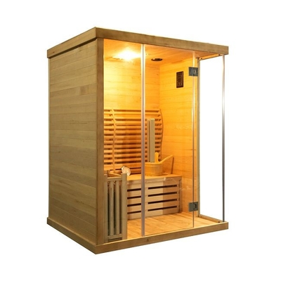 Ελεγχόμενο από υπολογιστή Hemlock / Cedar Home Sauna Room με ισχύ 1750W