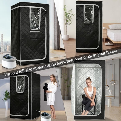110-120V AC 60Hz φορητή βουνούσαουνα με διαφανή παράθυρα και αδιάβροχο ύφασμα