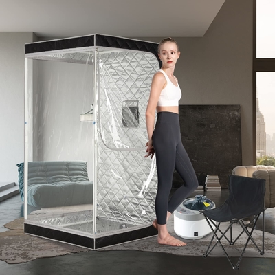 Διαφανή παράθυρα Φορητό ατμοσφαίριο Sauna εξοικονόμηση χρόνου για γυμναστήριο ή σαούνα Σαλόνι αποτέλεσμα