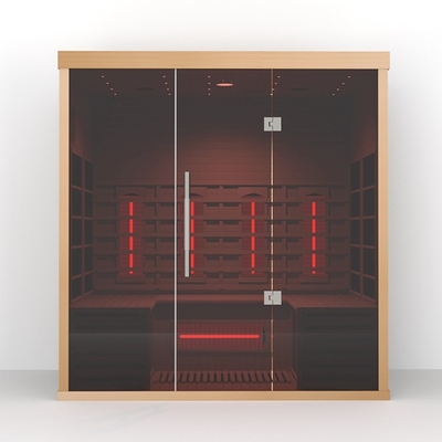 Ψηφιακός ελεγκτής Hemlock Sauna δωμάτια Άπω υπέρυθρο Sauna δωμάτιο 4 άτομα