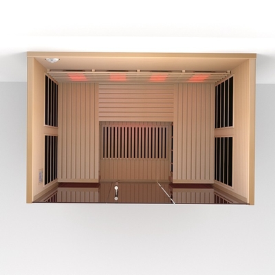 Ψηφιακός ελεγκτής Hemlock Sauna δωμάτια Άπω υπέρυθρο Sauna δωμάτιο 4 άτομα