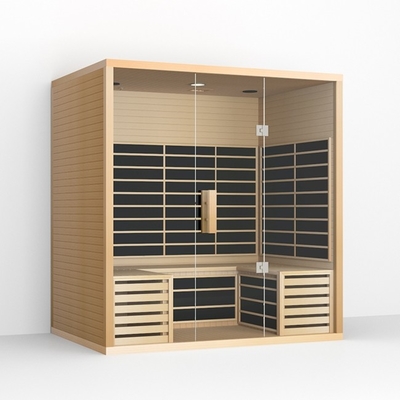 Custom Home Spa ξηρά μακριά υπέρυθρη σάουνα για το αδυνάτισμα 4 σάουνα προσώπων
